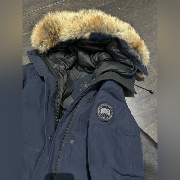 Canada Goose Shelburne Parka Black Label Admiral Blue XS - Picture 4 of 4